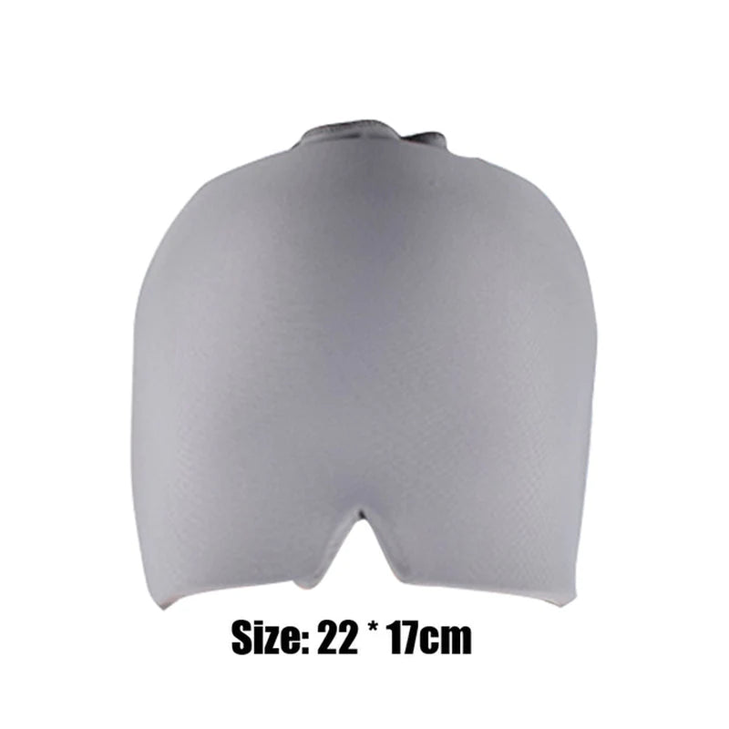Gel Ice Therapy Headache & Migraine Relief Cap š§ | Wearable Cold Wrap for Sinus, Chemo, Neck & Stress Relief š