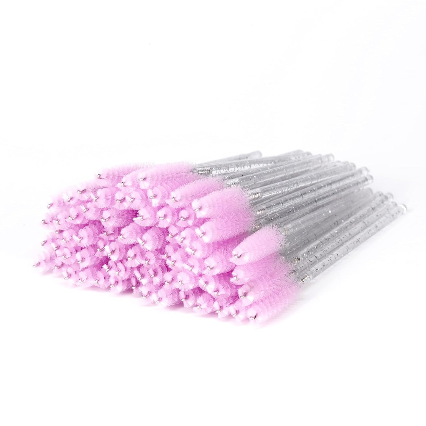 I-Lash 100 Pcs Crystal Eyelash Brushes | Disposable Mascara Wands & Lash Applicators ✨ | Crystal Blue