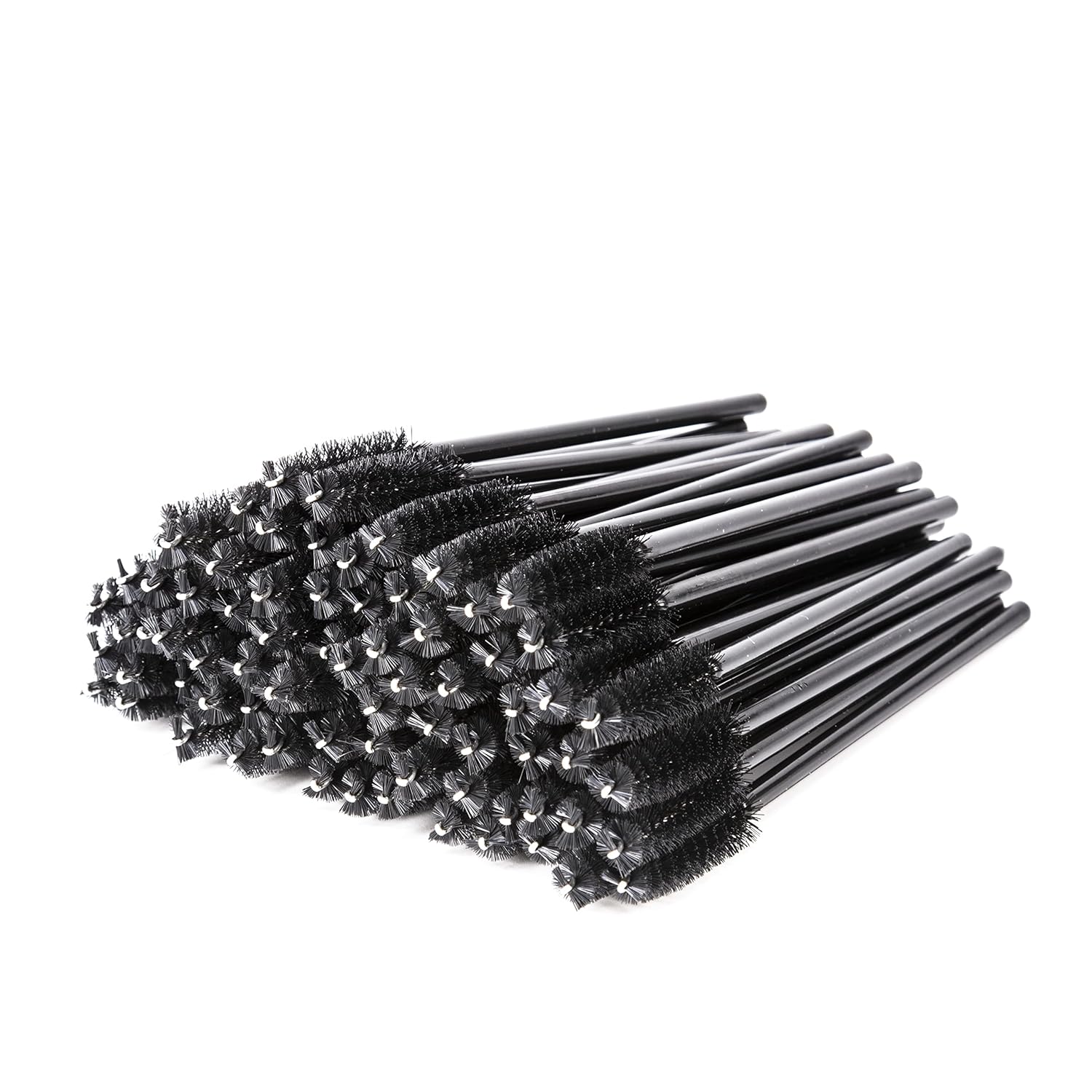 I-Lash 100 Pcs Crystal Eyelash Brushes | Disposable Mascara Wands & Lash Applicators ⨠| Crystal Blue