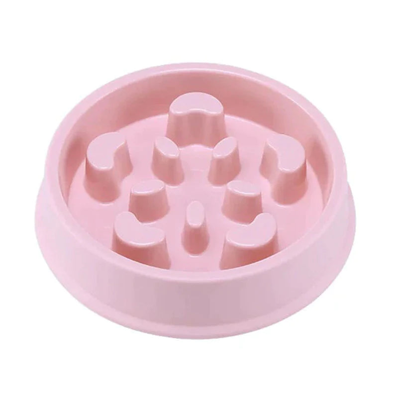 Pet Slow Food Bowl | Choke-Proof, Non-Slip Feeder 🍖 | Healthy Eating for Dogs & Cats 🐾