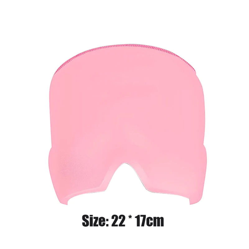Gel Ice Therapy Headache & Migraine Relief Cap š§ | Wearable Cold Wrap for Sinus, Chemo, Neck & Stress Relief š