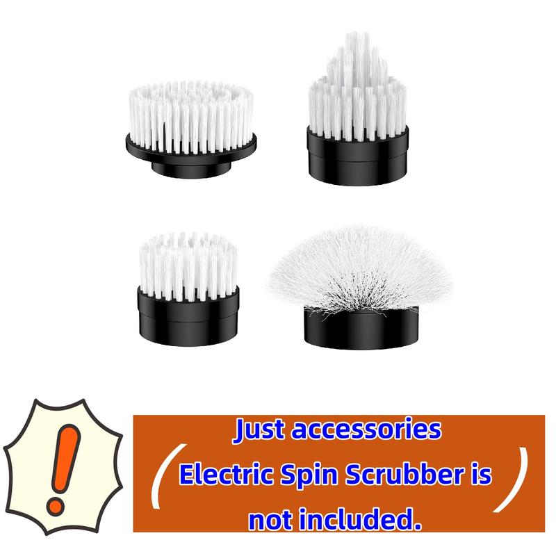 Dovety Electric Spin Scrubber | Cordless Cleaning Brush 🧼 | 4 Brush Heads, Adjustable Extension Handle & 2 Speeds 🚿🏡