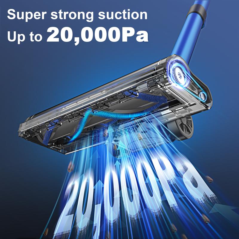 [Labordaysale] Devoac Cordless Vacuum Cleaner 🌀 | 8-in-1 Lightweight Stick Vacuum 🔋 | 40 Mins Runtime ⏱️ | Powerful Suction for Hardwood Floors, Carpets, Cars & Pet Hair 🐾