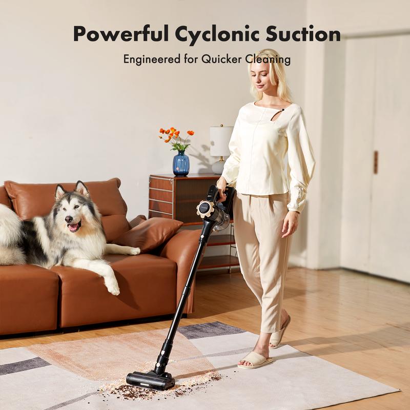 Homeika Trucozie T350 | Cordless 8-in-1 Vacuum Cleaner 🏡 | 45 Min Runtime 🔋 | 33Kpa Suction Power ⚡