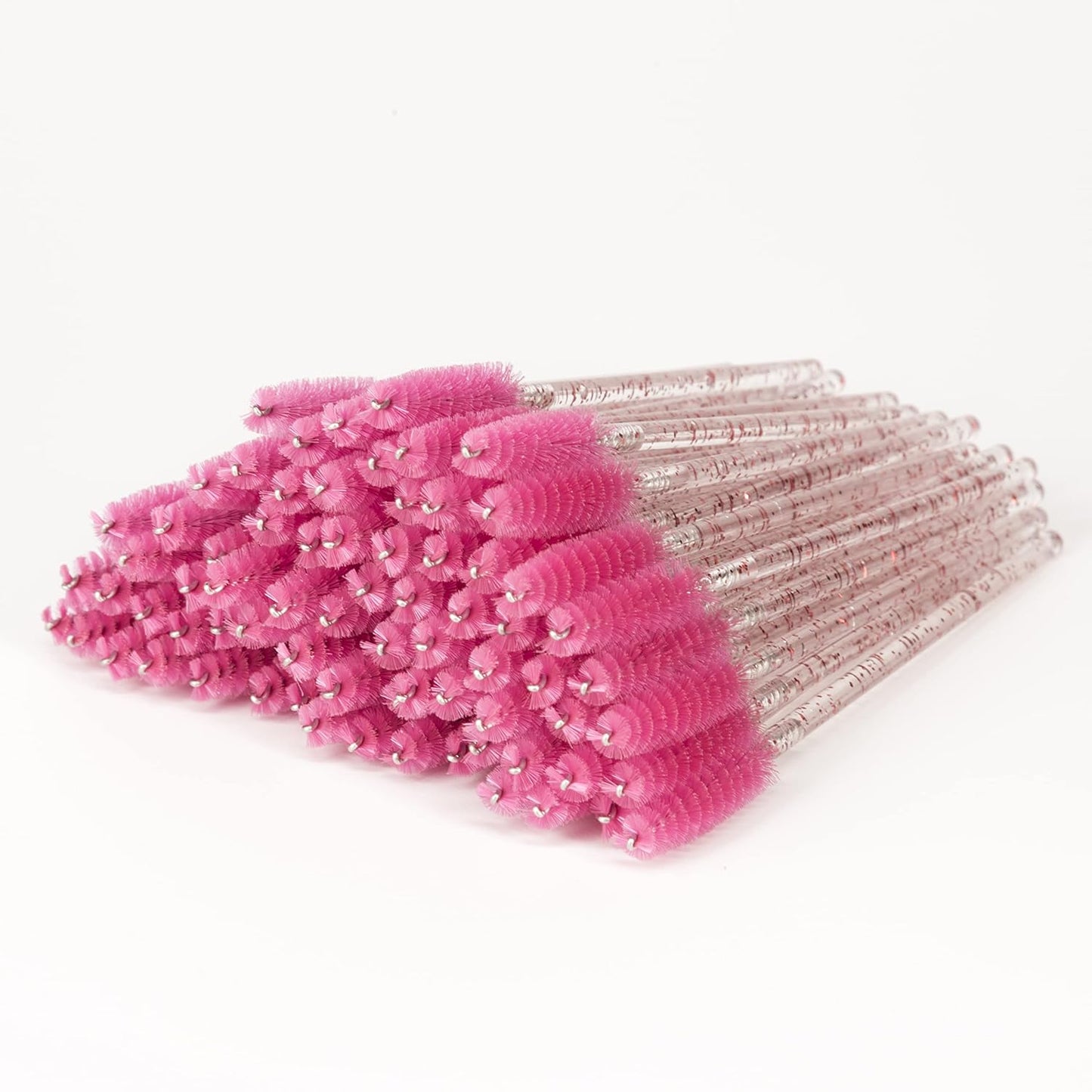 I-Lash 100 Pcs Crystal Eyelash Brushes | Disposable Mascara Wands & Lash Applicators ✨ | Crystal Blue 