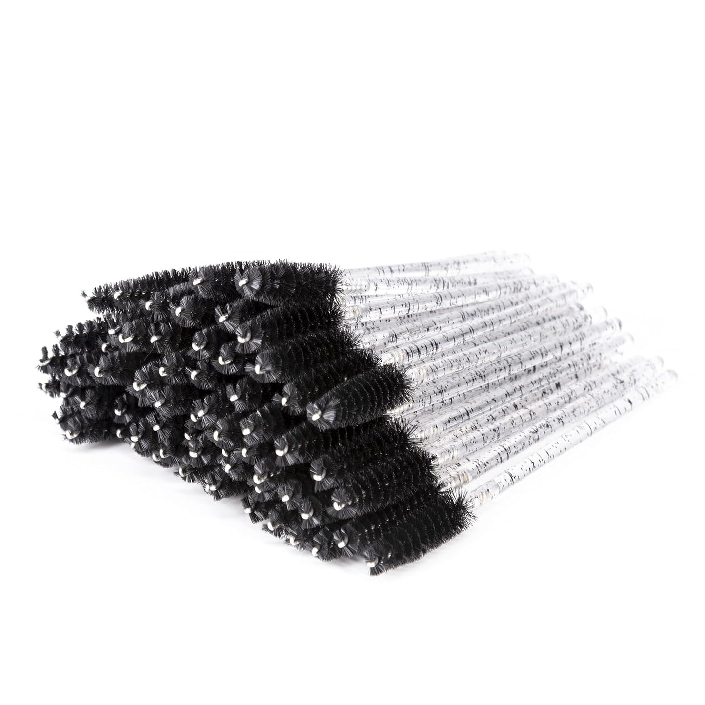I-Lash 100 Pcs Crystal Eyelash Brushes | Disposable Mascara Wands & Lash Applicators ✨ | Crystal Blue 