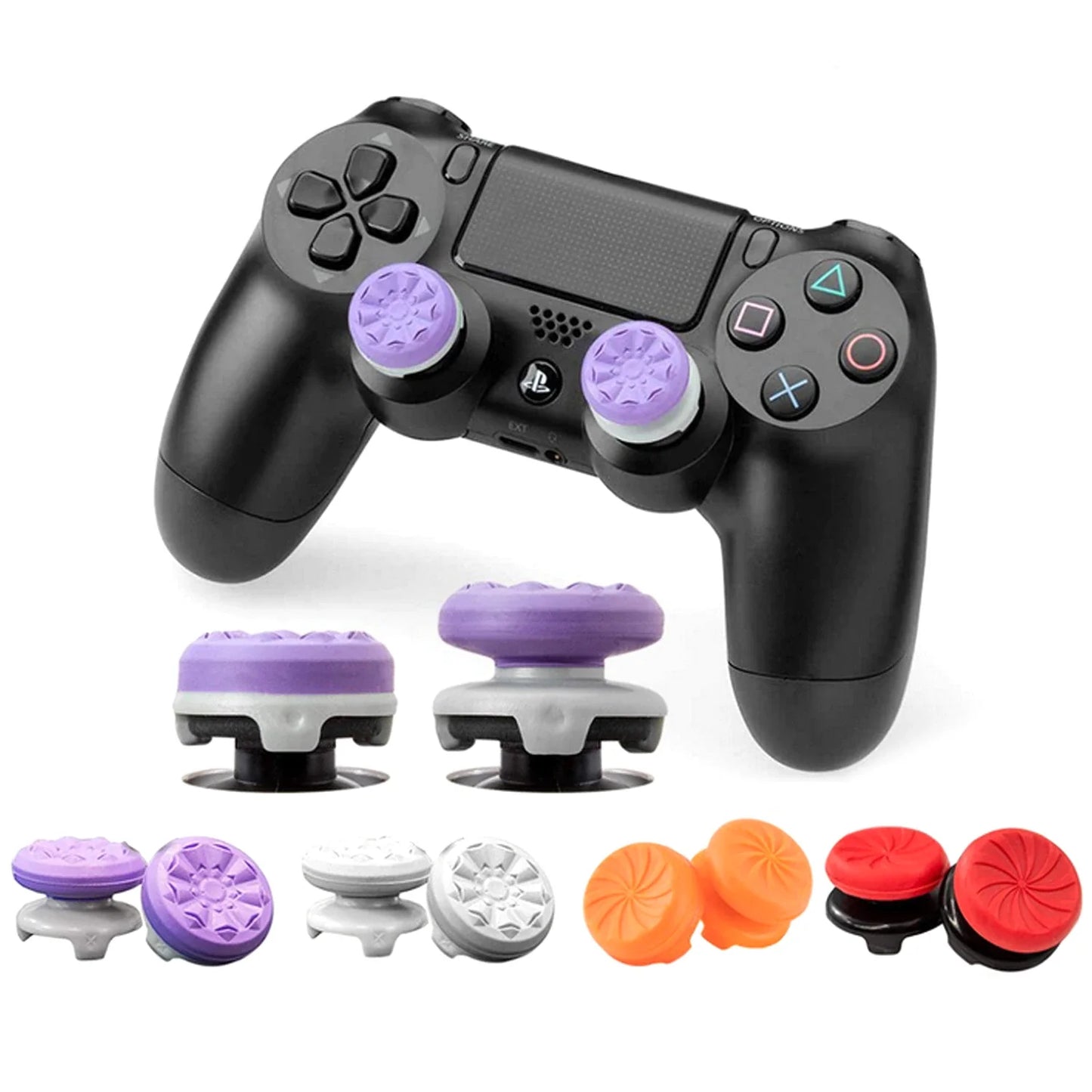 PS4 Thumb Grips | Silicone Joystick Covers 🕹️ | CQC Extender Caps for Precision & Comfort ✨