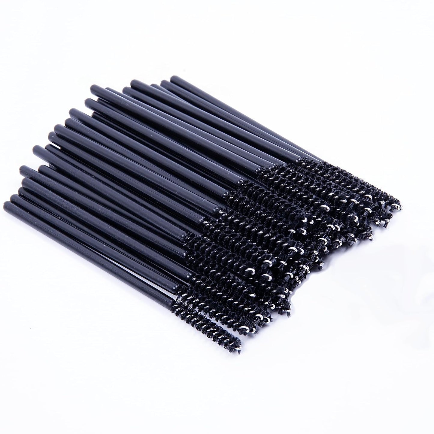 I-Lash 100 Pcs Crystal Eyelash Brushes | Disposable Mascara Wands & Lash Applicators ✨ | Crystal Blue 