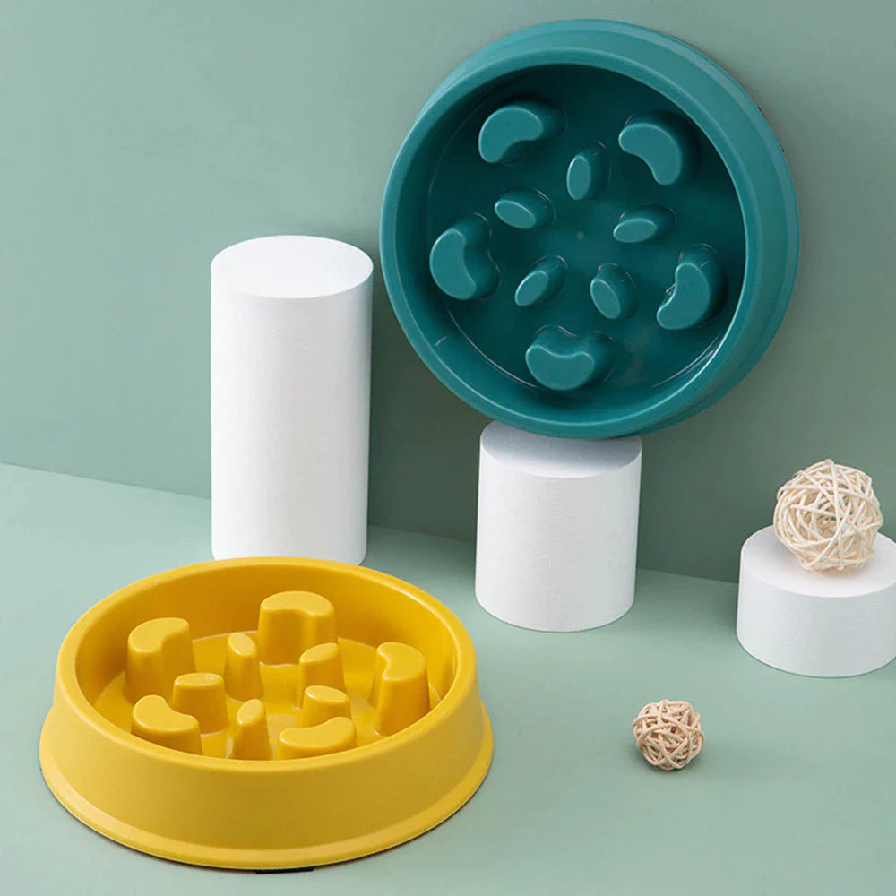 Pet Slow Food Bowl | Choke-Proof, Non-Slip Feeder 🍖 | Healthy Eating for Dogs & Cats 🐾