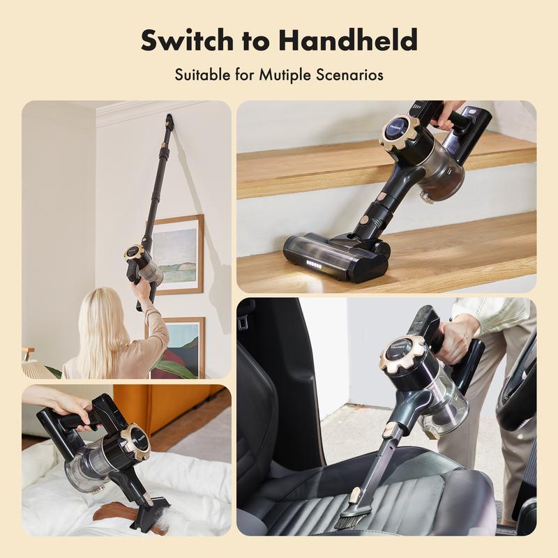Homeika Trucozie T350 | Cordless 8-in-1 Vacuum Cleaner 🏡 | 45 Min Runtime 🔋 | 33Kpa Suction Power ⚡