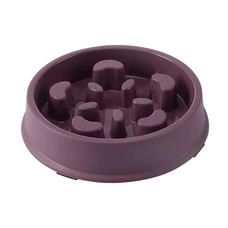 Pet Slow Food Bowl | Choke-Proof, Non-Slip Feeder 🍖 | Healthy Eating for Dogs & Cats 🐾