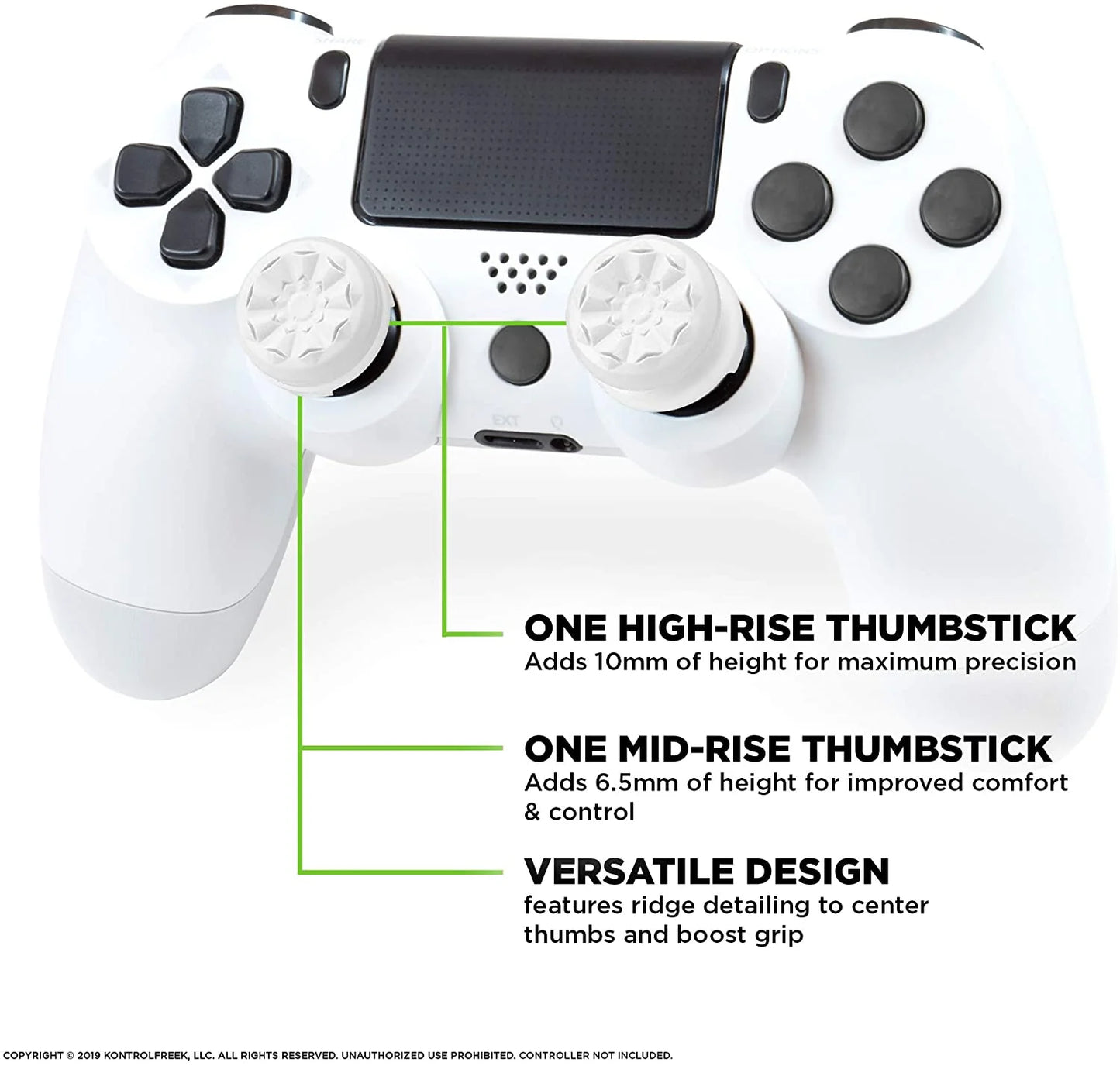 PS4 Thumb Grips | Silicone Joystick Covers 🕹️ | CQC Extender Caps for Precision & Comfort ✨