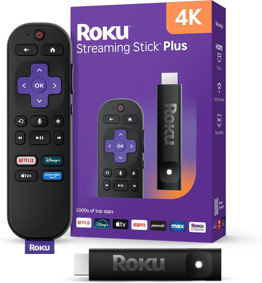 Roku Streaming Stick HD 2025 | Smart HD Streaming Device 🎬📡 | Voice Remote + Free & Live TV 📺✨