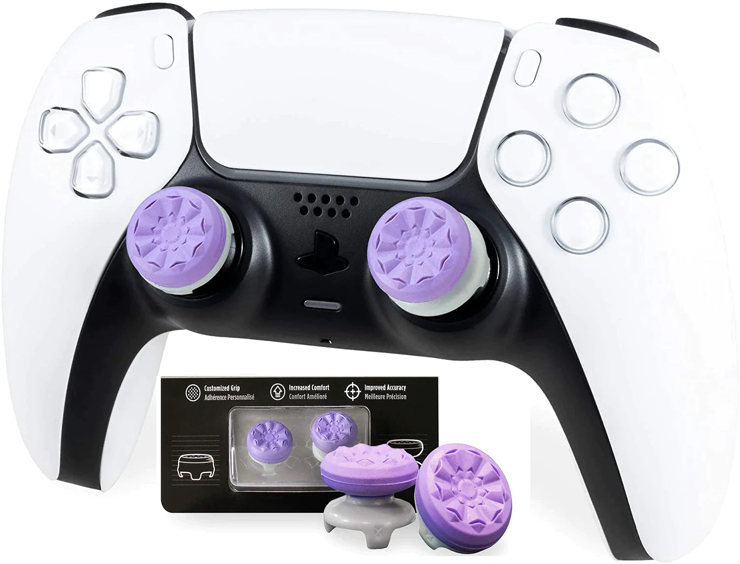 PS4 Thumb Grips | Silicone Joystick Covers 🕹️ | CQC Extender Caps for Precision & Comfort ✨